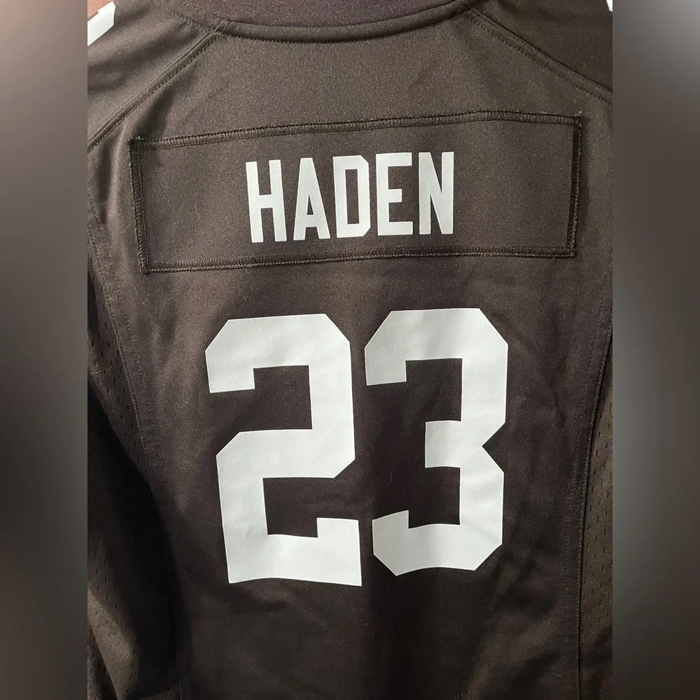 Cleveland Browns Joe Haden Jersey - Woman’s Size Medium